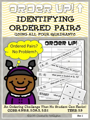 cover image of Order Up! Identifying Ordered Pairs Using Four Quadrants